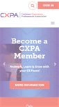 Mobile Screenshot of cxpa.org