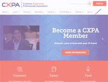 Tablet Screenshot of cxpa.org